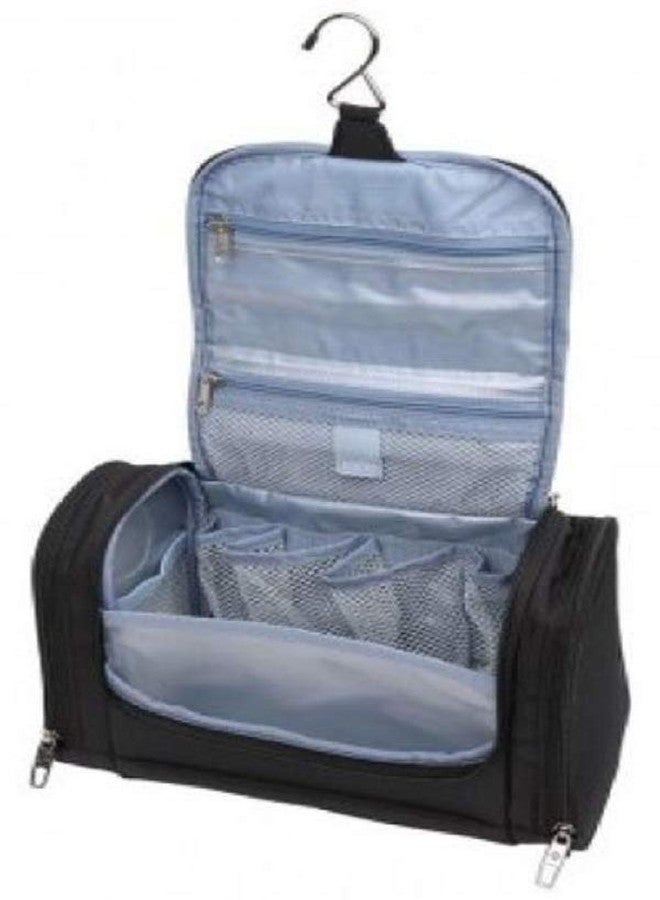 CONNECTWIDE Fabric Toiletry Bag (Black_CW-787) - Image 2